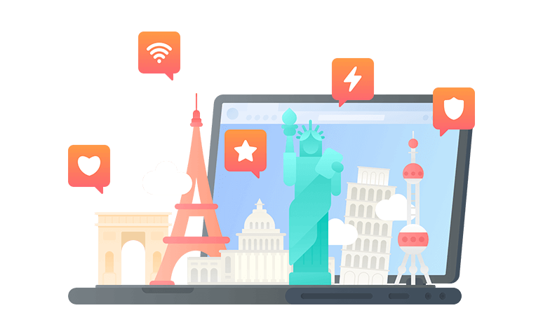 在圭亚那连接到中国的代理 - 海龟VPN